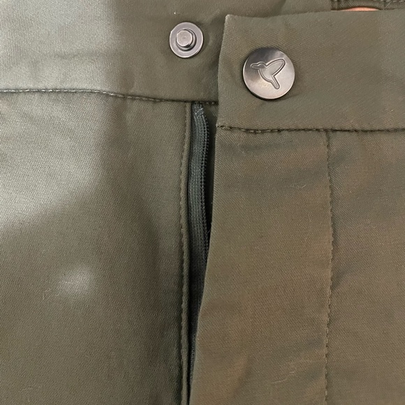 Alfred Hitchcock army green bird dog pants - Picture 4 of 5